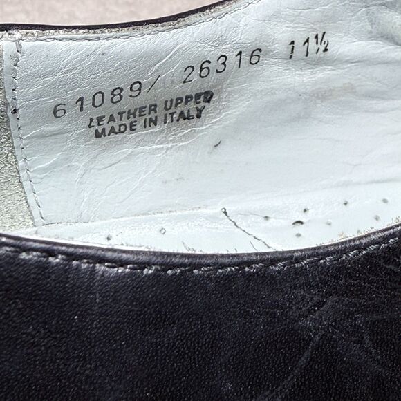 Kenneth Cole Reaction Shoes Mens 11.5M Get Busy Dress Oxford Black Leather main image 4